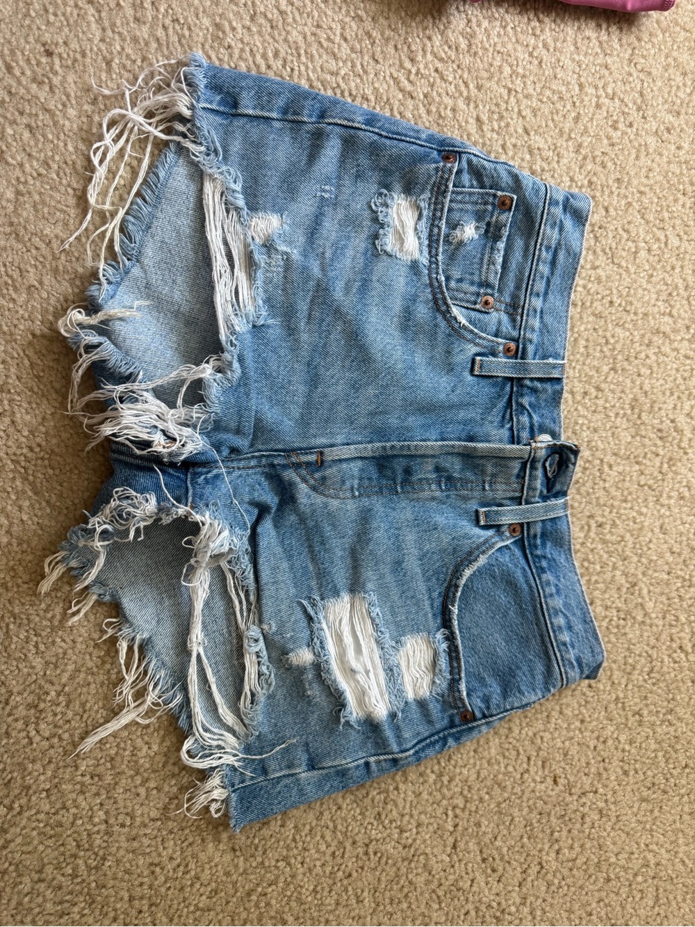 Levi’s 501 Distressed Shorts